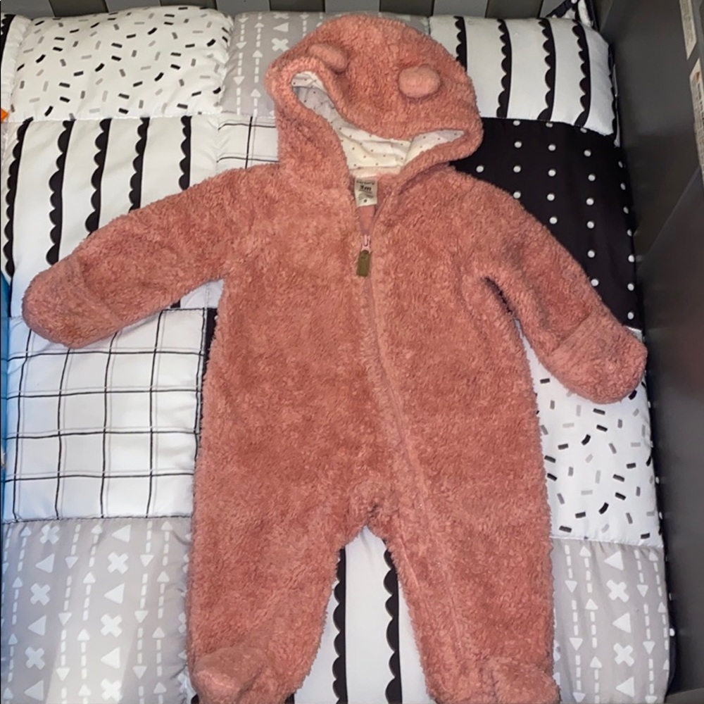 Babygirl snowsuit